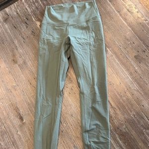 Lululemon Olive Green Leggings Size 6